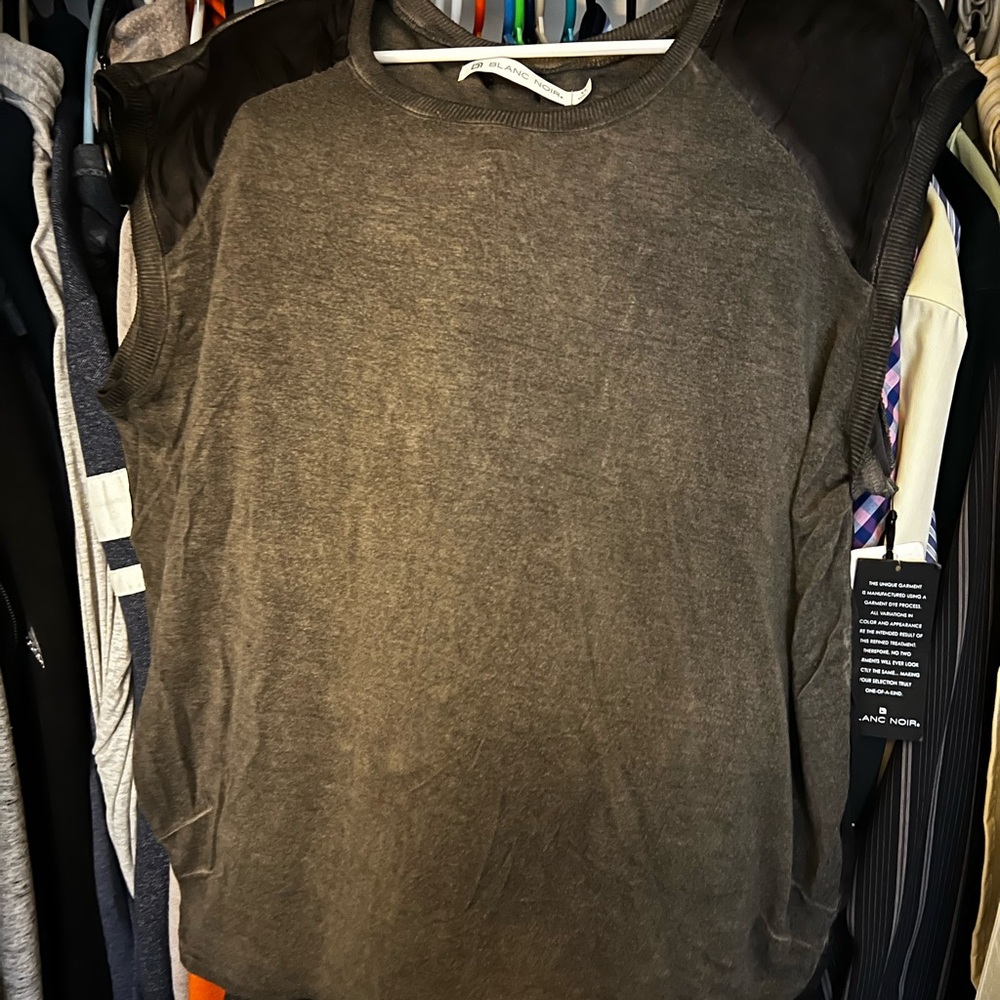Blanc Noir Black Size XS Shirt